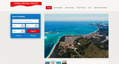 Desktop Screenshot of jurienbayholidays.com