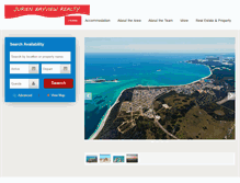 Tablet Screenshot of jurienbayholidays.com